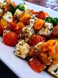 UCHUVAS🍅a Las Finas Hierbas Con🎂Mozzarella...!🥳