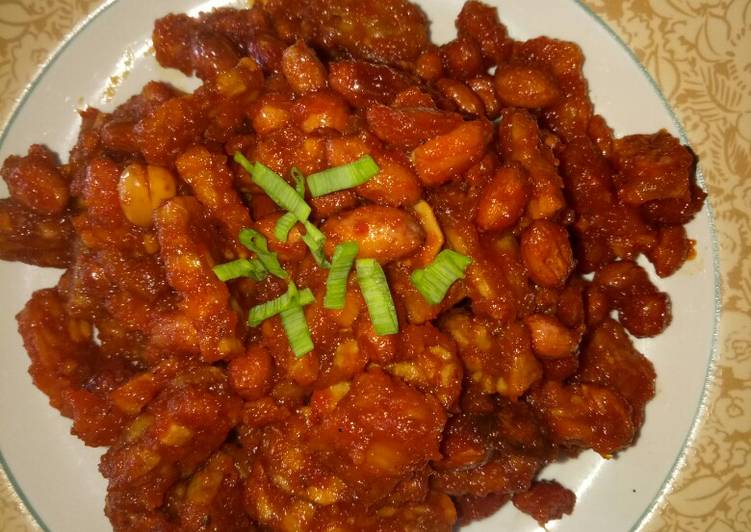 Kering Tempe Kacang Simpel dan Enak