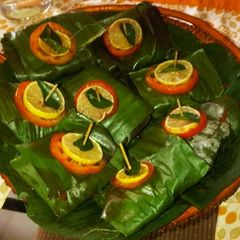 A picture of Fish pollichathu# Kerala style Fish fry in Banana leaf.