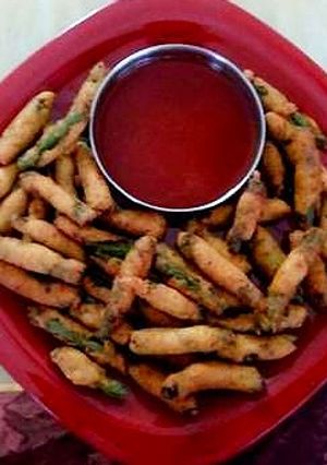 A picture of Crunchy Beans Pakoras.