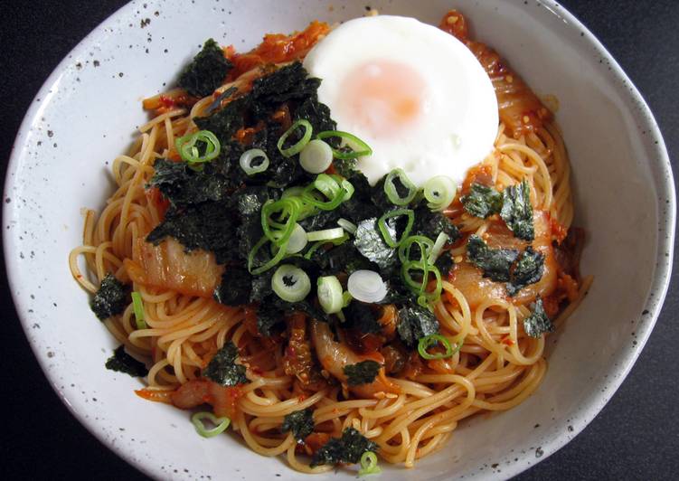 Step-by-Step Guide to Prepare Award-winning Kimchi Capellini (Angel Hair Pasta)