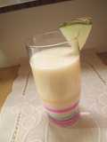 Batido de melón con yogur desnatado para pasar la ola de calor