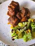 Costillas de Ternera a baja temperatura con setas (en olla de cocción lenta)