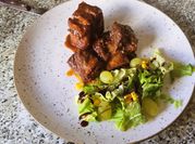 Una foto de costillar de ternera