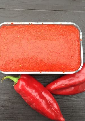 รูปของ อาหารตุรกี Pepper paste ซอสพริกเข้มข้น