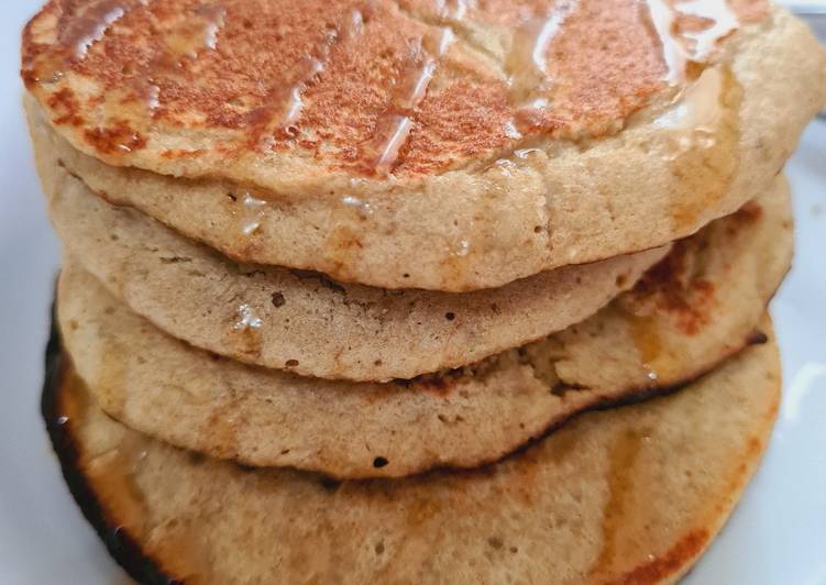 Resep Populer Banana oat pancake Nikmat Lezat