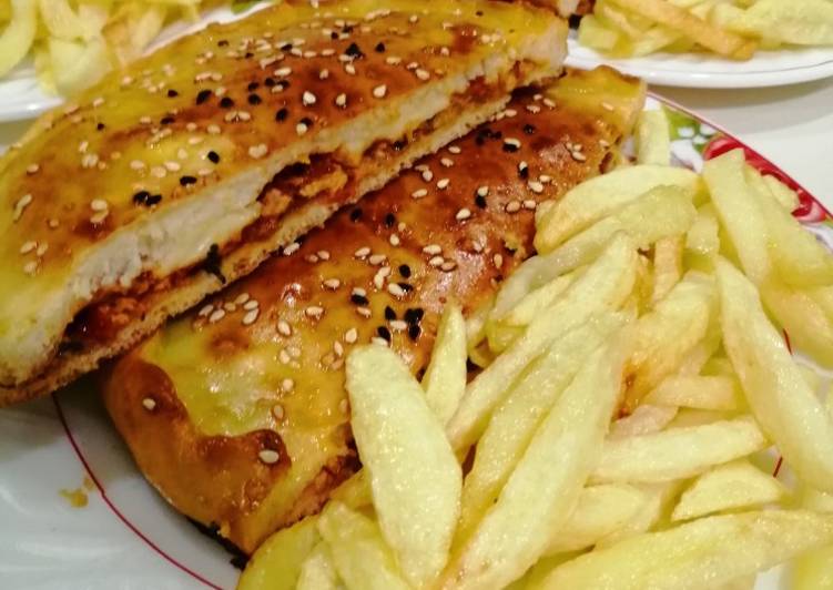 فطائر محشية هشيشة و خفيفة والبنة مانحكيلكمش 🌮🌮