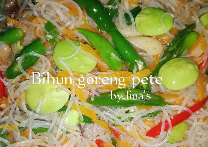 Anti Ribet, Memasak Bihun goreng petai Ekonomis Untuk Jualan
