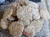 Galletitas de avena con frutillas y limón, naranja veganas 🌱🍓🍪