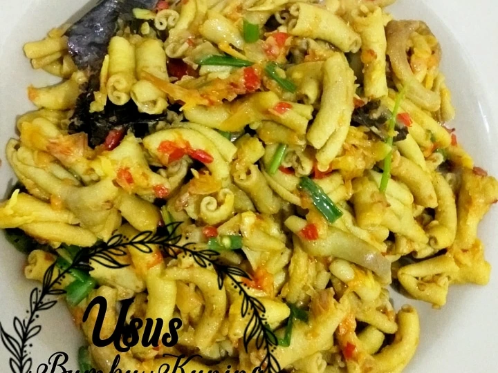 Langkah Mudah untuk Membuat Resep Usus Bumbu Kuning yang Lezat Anti Ribet, Lezat