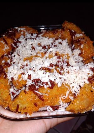 Foto resep Pisang krispy coklat keju simpel