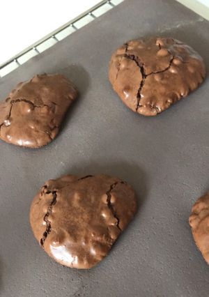 Une photo de Entre cookie et brownie 🍫