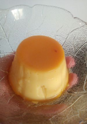 Una foto de Flan de huevo