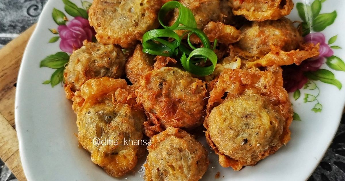 Bleyik Goreng (ikan teri basah goreng)