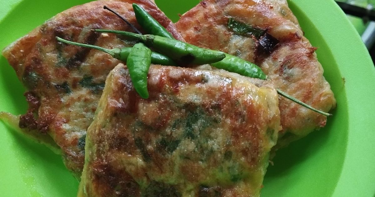 Martabax Kulit Lumpia isi Ayam kari