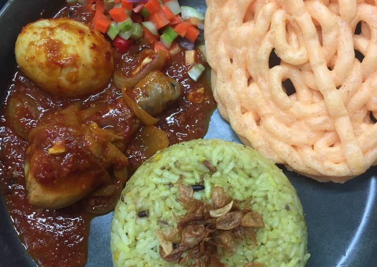 Cara Gampang mengolah Ayam Habang Khas Banjar yang mudah