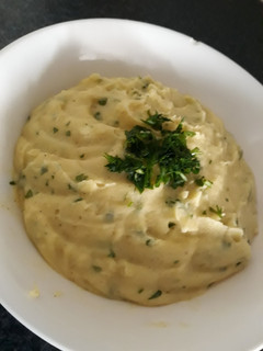 عکسی از دستور پوره سیب زمینی