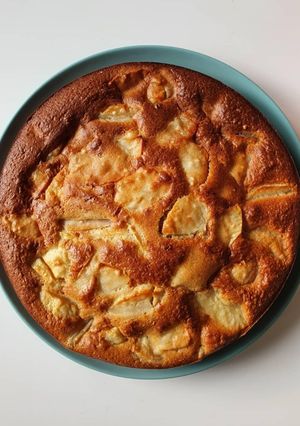 Une photo de Gâteau aux pommes