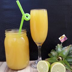 A picture of Pineapple Ginger and Lemon Juice.