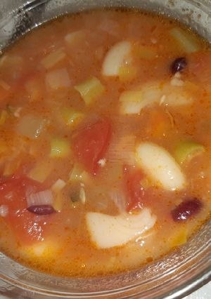 Une photo de Minestrone