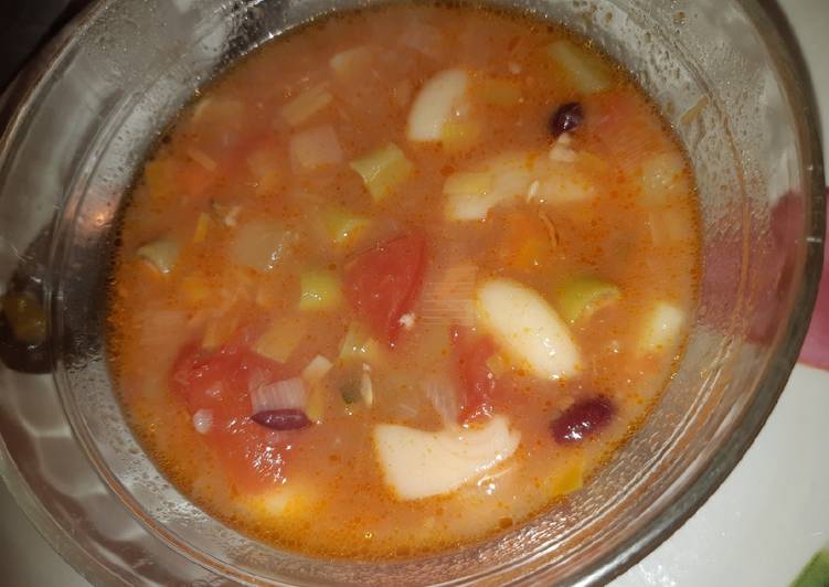 Comment Servir Minestrone