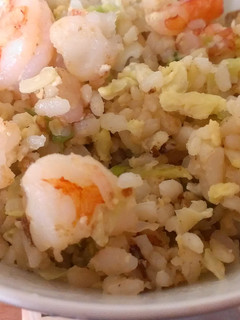 開背蝦仁黃金炒飯 的食譜成品照片