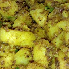 A picture of Dry potatoes.