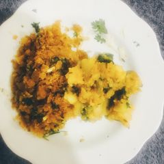 A picture of Masala Baati With Aalu.