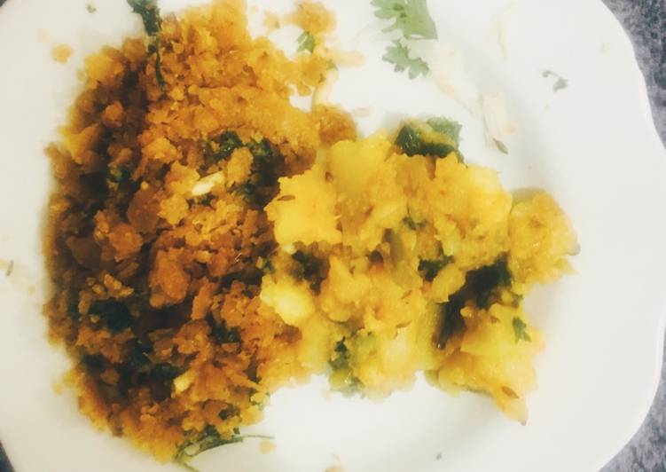 Masala Baati With Aalu