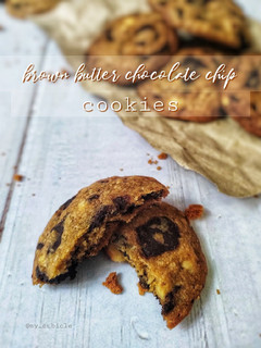 Foto resep Brown Butter Hazelnut Chocolate Chip Cookies