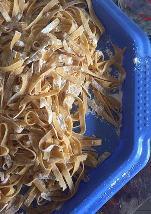 Una foto de Fideos Caseros Fáciles