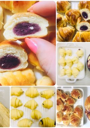 Hình của món Bánh mì khoai lang tým lịm tìm sym.