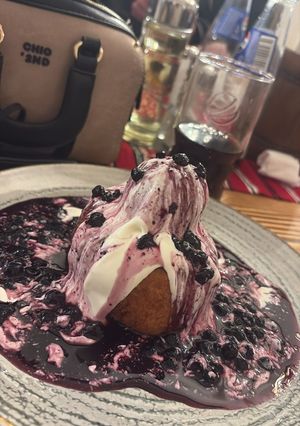 O poză a rețetei Gogoși cu smântână, dulceața și sirop de pin.