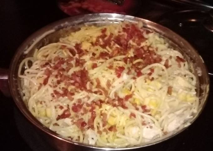 Creamy chicken spaghetti Recipe – Recipe Choice