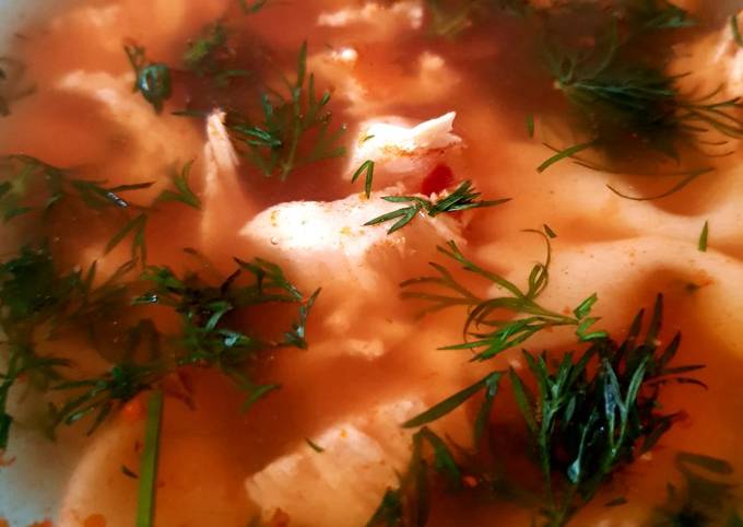 Пряный суп с болгарским перцем, рецепт