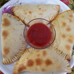 Italian Veg Calzone A picture of Italian Veg Calzone.
