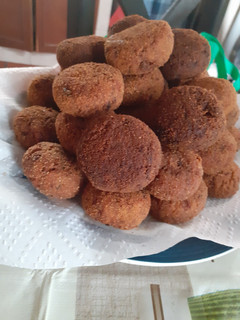 Una foto de Falafel de Lentejas y Garbanzos