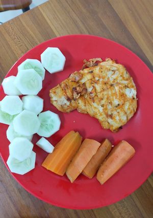 รูปของ สเต็กไก่อบ