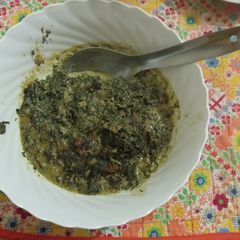 A picture of Vegescookedwithmilkfor days.#cookingwithouttomatoesrecipecontest.