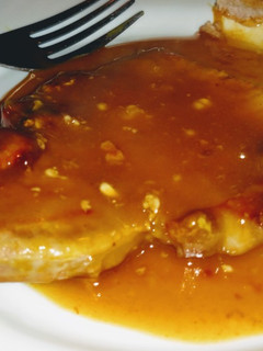 Una foto de Costeletas de cerdo con salsa agridulce