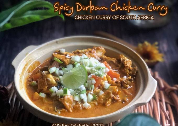 Bagaimana Membuat Spicy Durban Chicken Curry 🇿🇦, Lezat Sekali