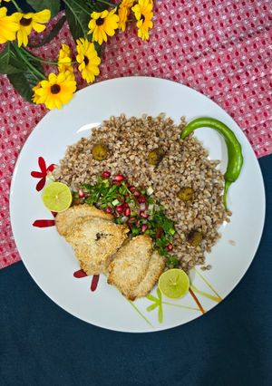 عکسی از دستور باکویت buckwheat