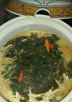 Foto resep Sayur daun singkong alakadarnya