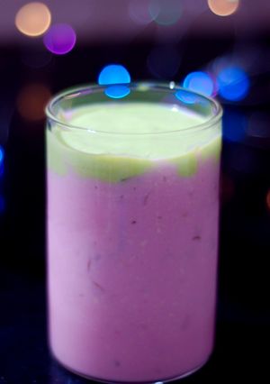 A picture of Paan gulkand dahi rabdi lassi.
