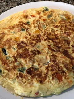 Una foto de Tortilla con vegetales