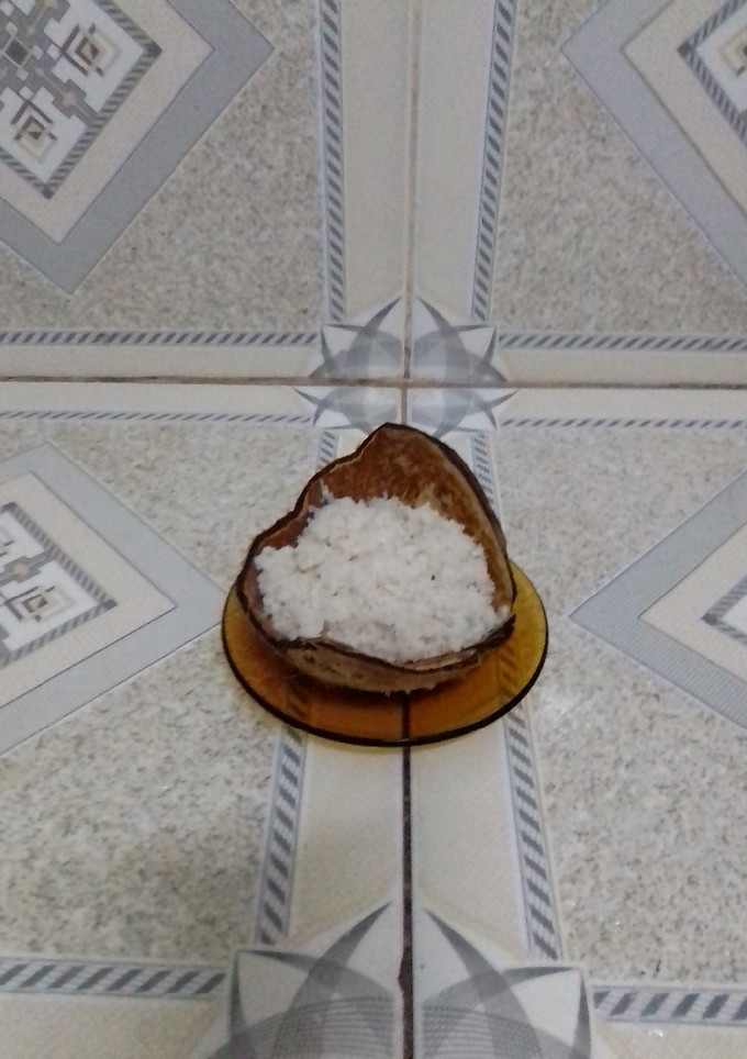 Una foto de Dulce coco con vainilla