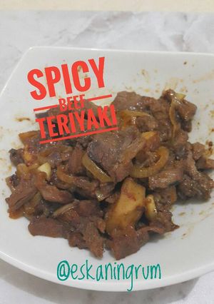 Foto resep SPICY BEEF TERIYAKI #kitaberbagi