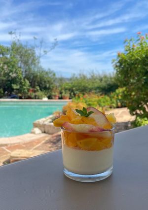 Une photo de Panna cotta