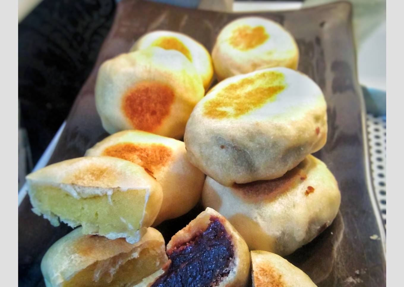 Bakpia jogja Teflon isi kacang ijo & coklat