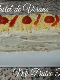 Una foto de Pastel de verano